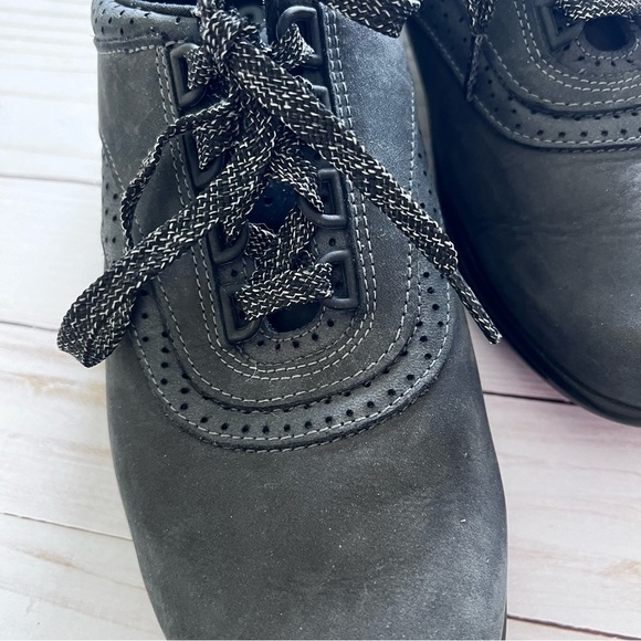 SAS Walk Easy Oxford Nero in Charcoal size 9.5 - Picture 11 of 14